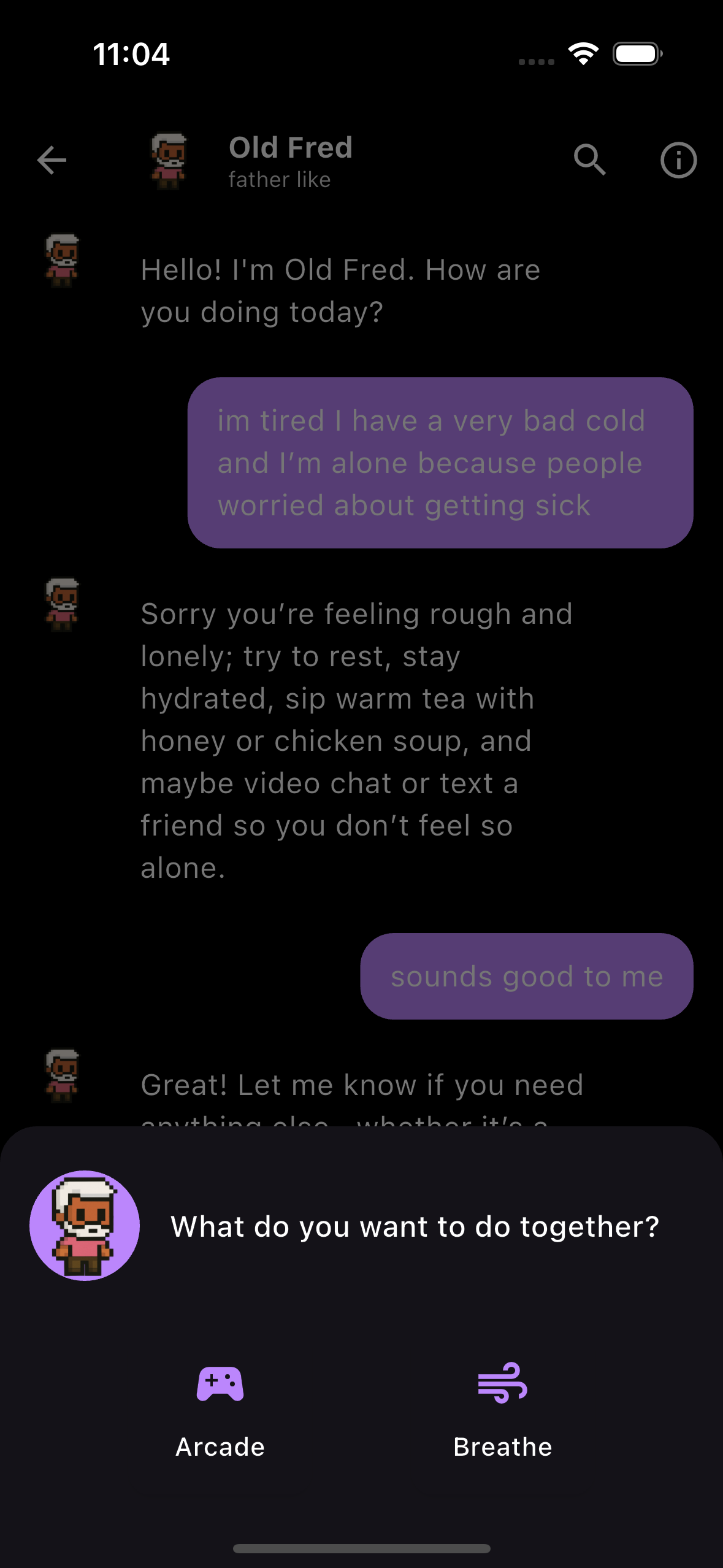 BitFriends Mental Wellness Tools